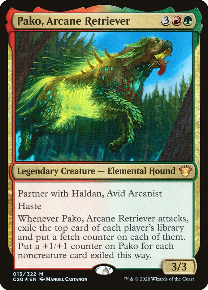 Magic | Pako, Arcane Retriever [Commander 2020] | The Nerd Merchant