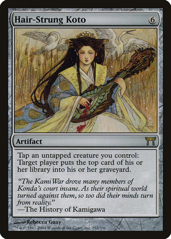 Magic | Hair-Strung Koto [Champions of Kamigawa] | The Nerd Merchant