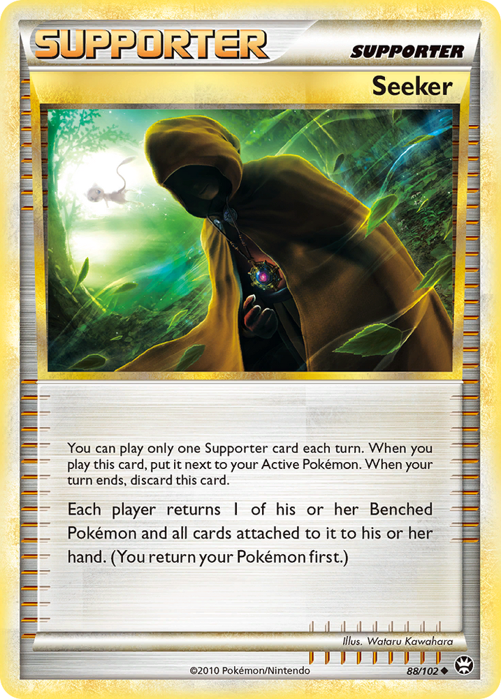 Pokemon | Seeker (88/102) [HeartGold & SoulSilver: Triumphant] | The Nerd Merchant