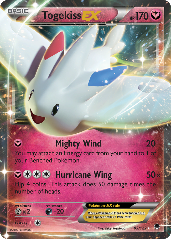 Pokemon | Togekiss EX (83/122) [XY: BREAKpoint] | The Nerd Merchant
