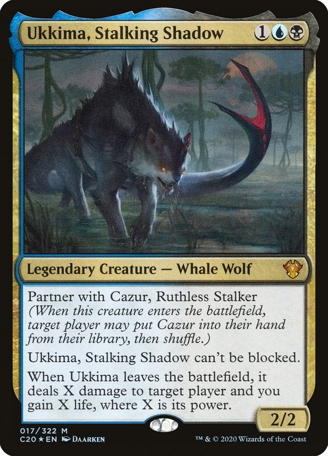 Magic | Ukkima, Stalking Shadow [Commander 2020] | The Nerd Merchant