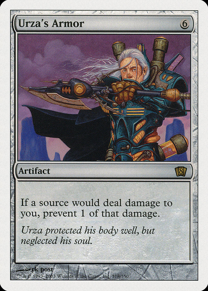 Magic | Urza's Armor [Eighth Edition] | The Nerd Merchant