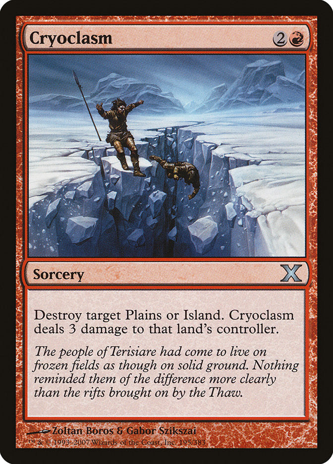 Magic | Cryoclasm [Tenth Edition] | The Nerd Merchant