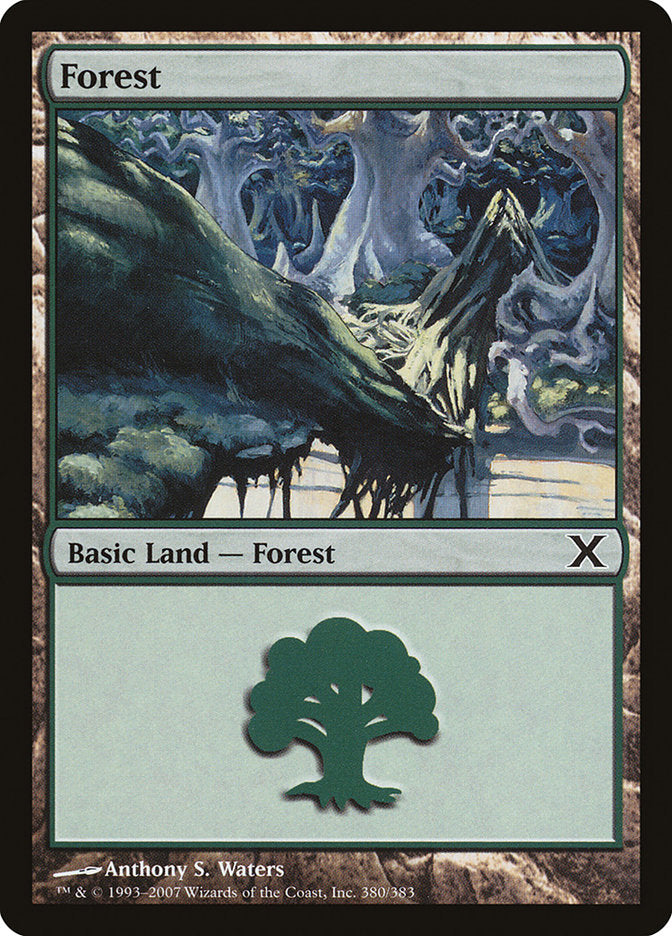 Magic | Forest (380) [Tenth Edition] | The Nerd Merchant