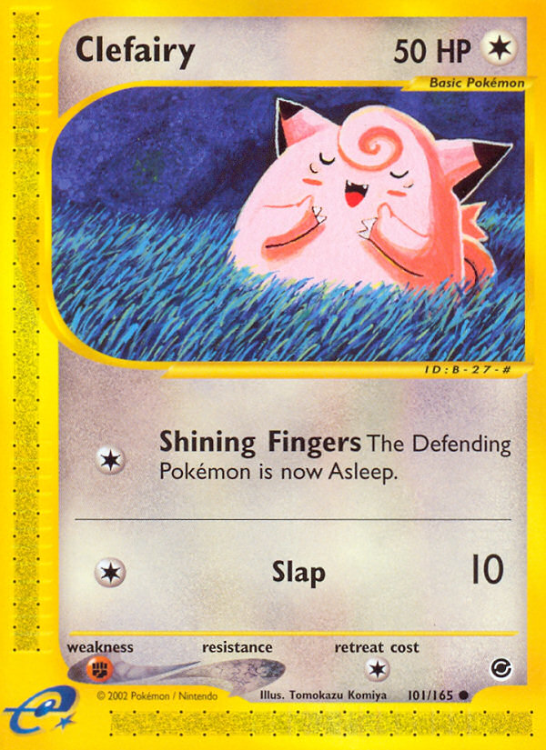 Pokemon | Clefairy (101/165) [Expedition: Base Set] | The Nerd Merchant