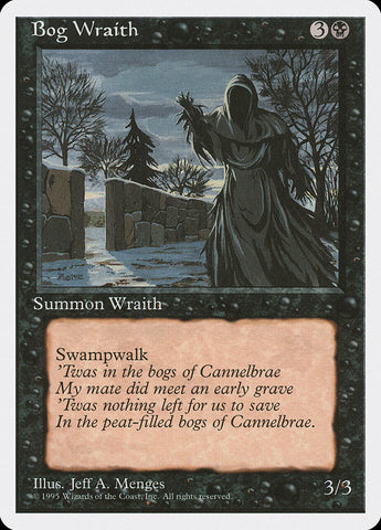 Magic | Bog Wraith [Fourth Edition] | The Nerd Merchant