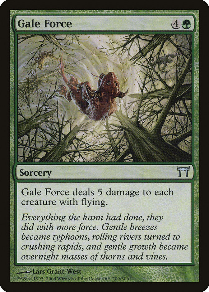Magic | Gale Force [Champions of Kamigawa] | The Nerd Merchant