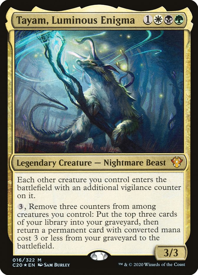 Magic | Tayam, Luminous Enigma [Commander 2020] | The Nerd Merchant