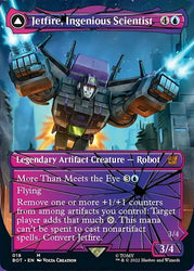 Magic | Jetfire, Ingenious Scientist // Jetfire, Air Guardian (Shattered Glass) [Transformers] | The Nerd Merchant