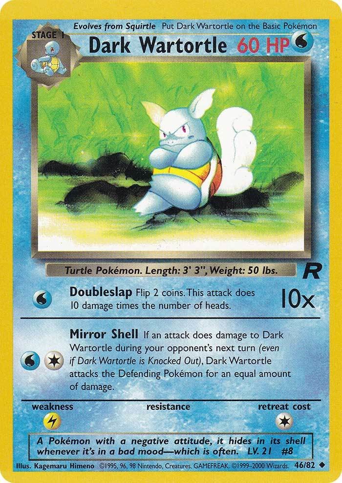 Pokemon | Dark Wartortle (46/82) [Team Rocket Unlimited] | The Nerd Merchant