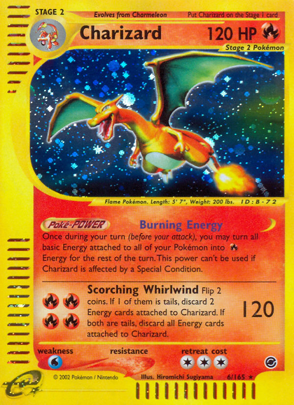 Pokemon | Charizard (6/165) [Expedition: Base Set] | The Nerd Merchant