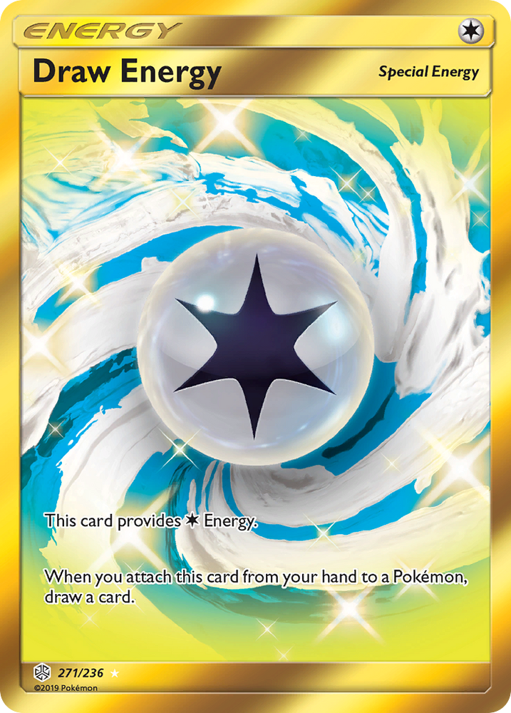 Pokemon| Draw Energy (271/236) [Sun & Moon: Cosmic Eclipse] | The Nerd Merchant
