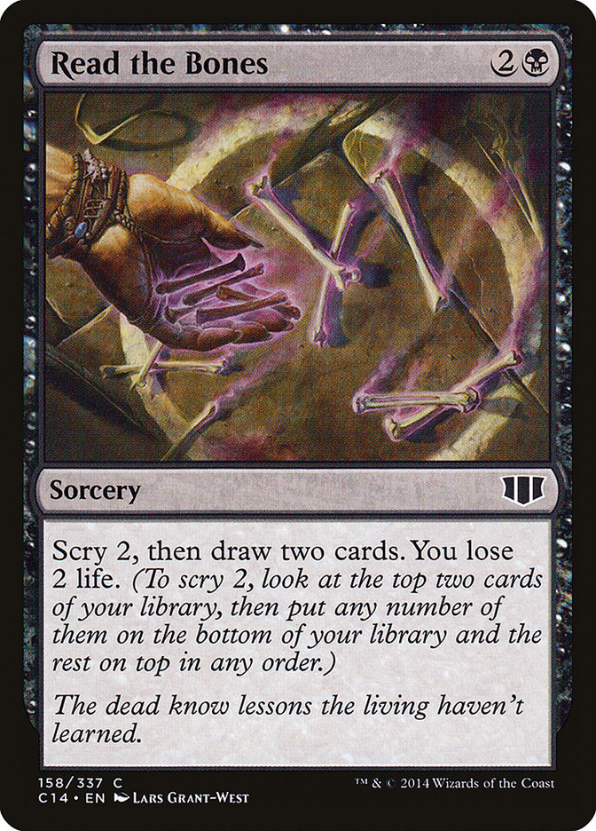 Magic | Read the Bones [Commander 2014] | The Nerd Merchant