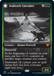 Magic | Avabruck Caretaker // Hollowhenge Huntmaster [Innistrad: Double Feature] | The Nerd Merchant