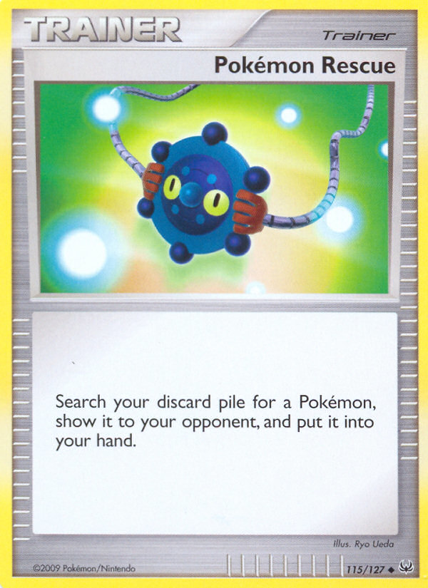 Pokemon | Pokemon Rescue (115/127) [Platinum: Base Set] | The Nerd Merchant
