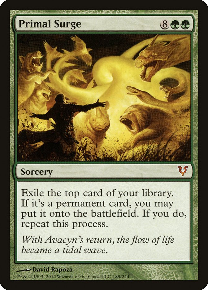 Magic | Primal Surge [Avacyn Restored] | The Nerd Merchant