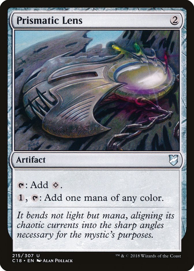 Magic | Prismatic Lens [Commander 2018] | The Nerd Merchant