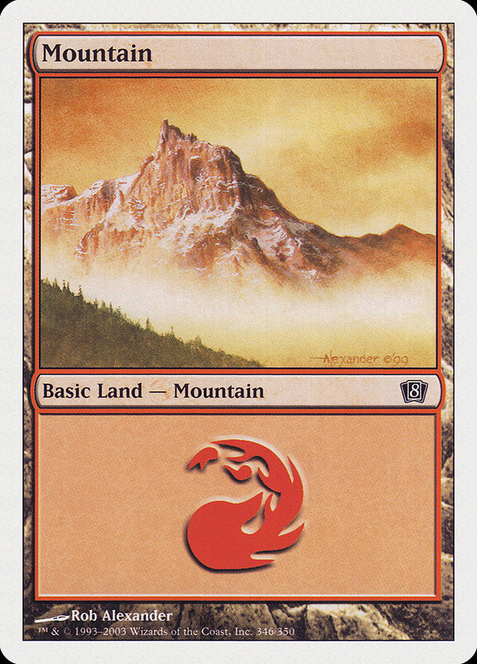 Magic | Mountain (346) [Eighth Edition] | The Nerd Merchant