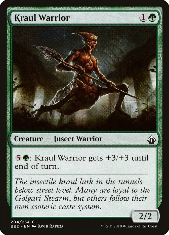 Magic | Kraul Warrior [Battlebond] | The Nerd Merchant