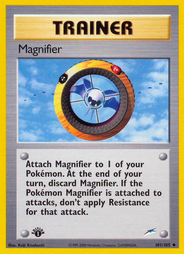 Pokemon | Magnifier (101/105) [Neo Destiny 1st Edition] | The Nerd Merchant