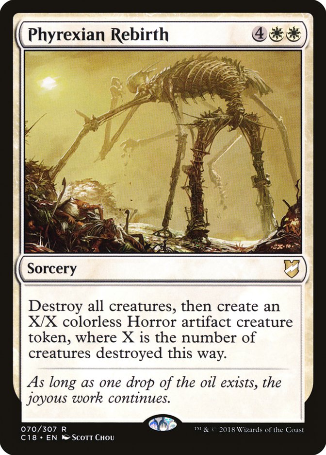 Magic | Phyrexian Rebirth [Commander 2018] | The Nerd Merchant