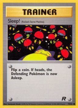 Pokemon | Sleep! (79/82) [Team Rocket Unlimited] | The Nerd Merchant