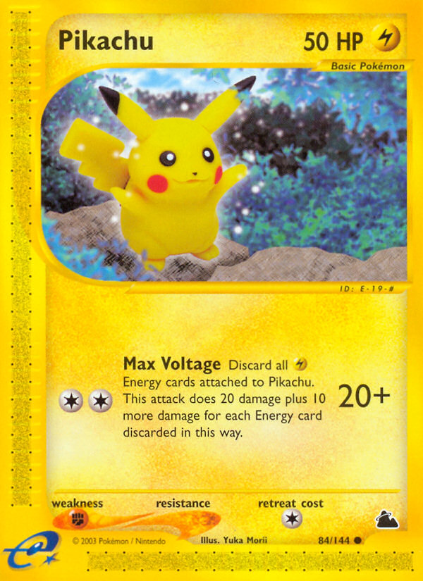 Pokemon | Pikachu (84/144) [Skyridge] | The Nerd Merchant