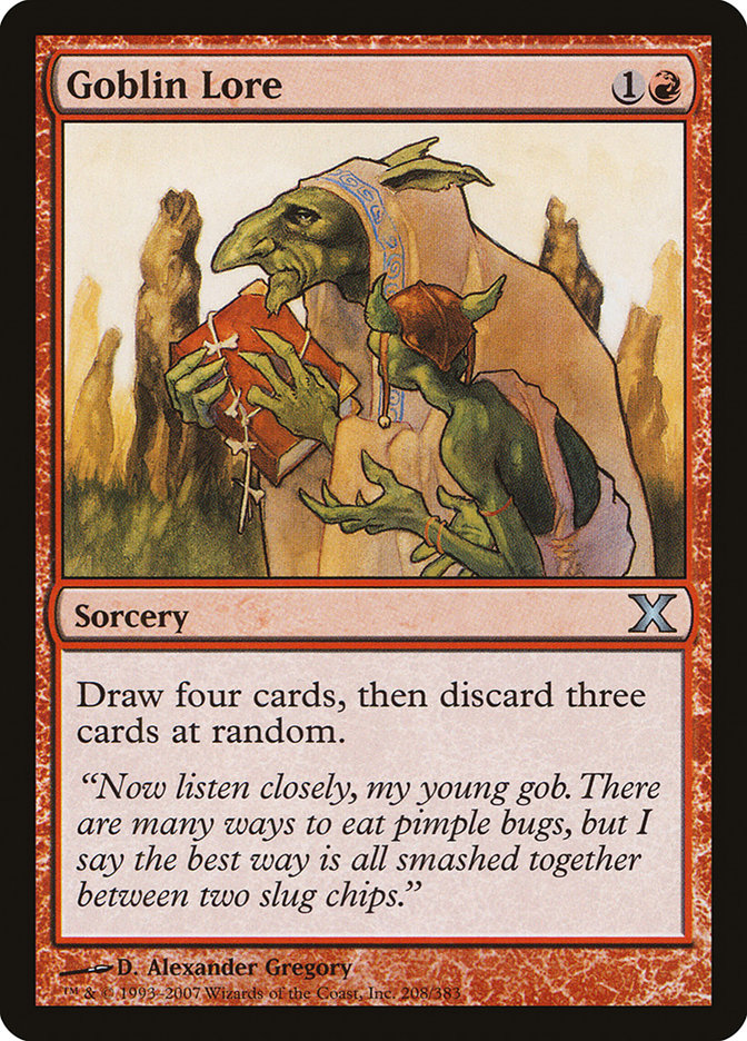 Magic | Goblin Lore [Tenth Edition] | The Nerd Merchant