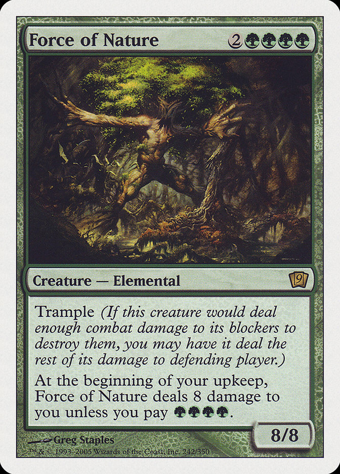Magic | Force of Nature [Ninth Edition] | The Nerd Merchant