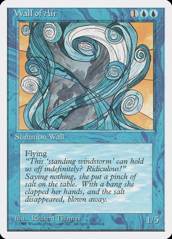 Magic | Wall of Air [Fourth Edition] | The Nerd Merchant