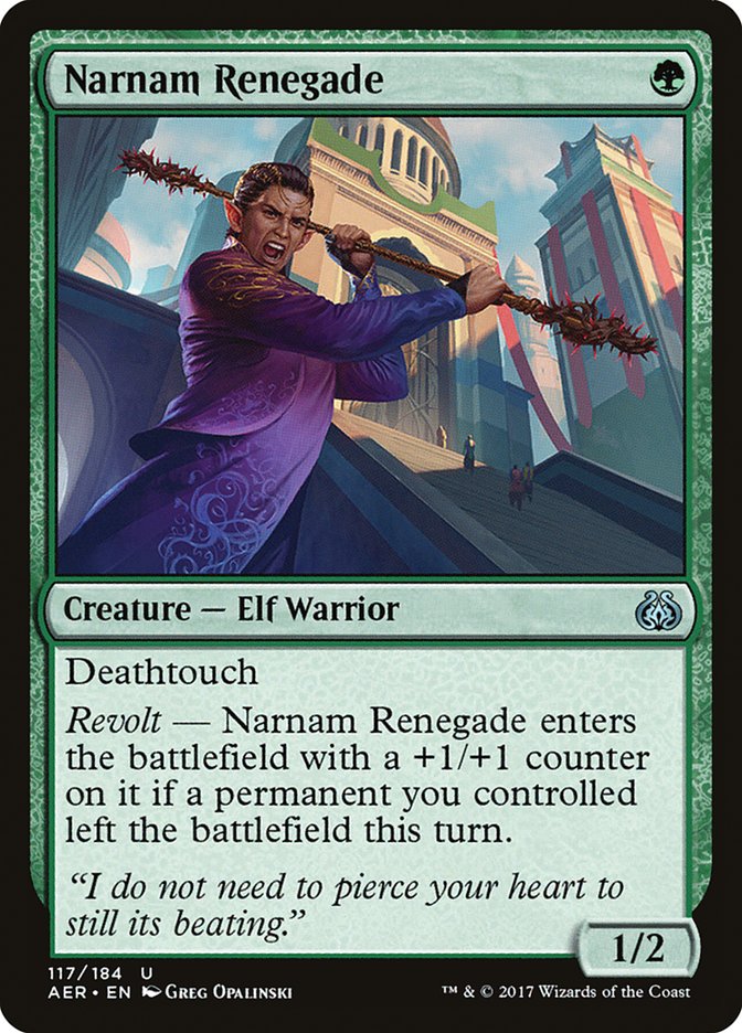 Magic | Narnam Renegade [Aether Revolt] | The Nerd Merchant