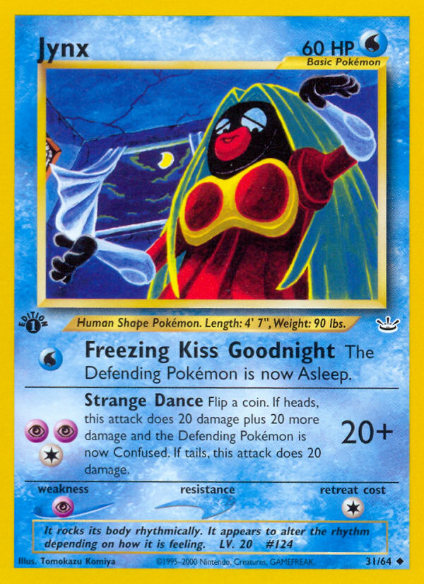 Pokemon | Jynx (31/64) [Neo Revelation 1st Edition] | The Nerd Merchant