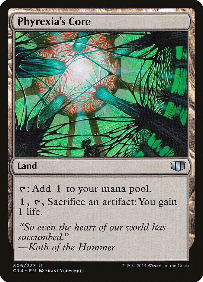 Magic | Phyrexia's Core [Commander 2014] | The Nerd Merchant