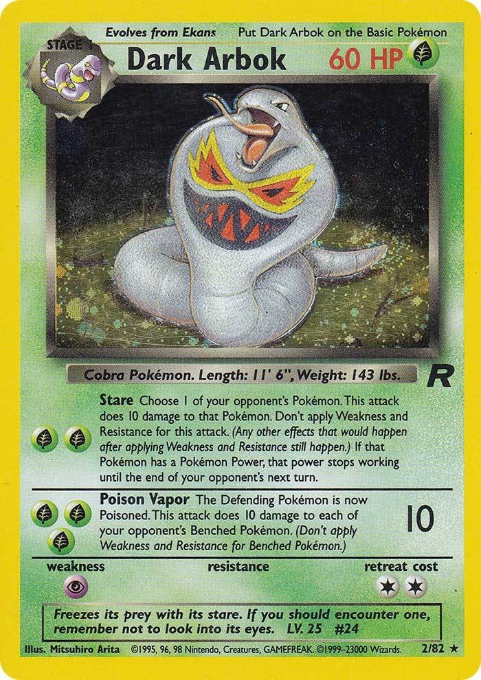Pokemon | Dark Arbok (2/82) [Team Rocket Unlimited] | The Nerd Merchant