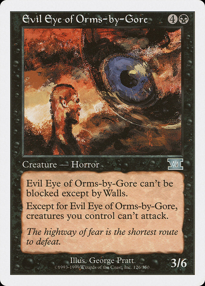 Magic | Evil Eye of Orms-by-Gore [Classic Sixth Edition] | The Nerd Merchant