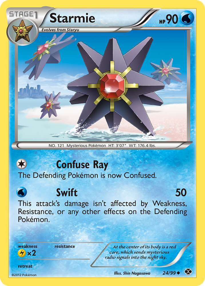 Pokemon | Starmie (24/99) [Black & White: Next Destinies] | The Nerd Merchant