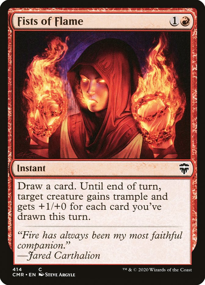 Magic | Fists of Flame [Commander Legends] | The Nerd Merchant