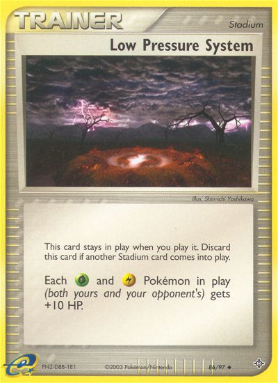 Pokemon | Low Pressure System (86/97) [EX: Dragon] | The Nerd Merchant