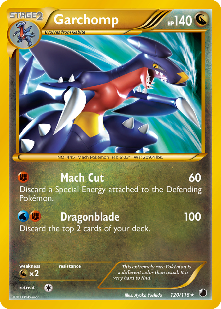 Pokemon | Garchomp (120/116) [Black & White: Plasma Freeze] | The Nerd Merchant