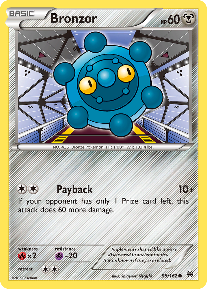 Pokemon | Bronzor (95/162) [XY: BREAKthrough] | The Nerd Merchant