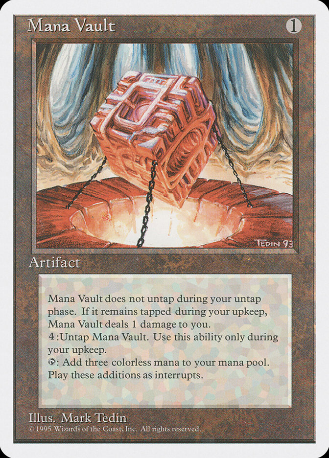 Magic | Mana Vault [Fourth Edition] | The Nerd Merchant