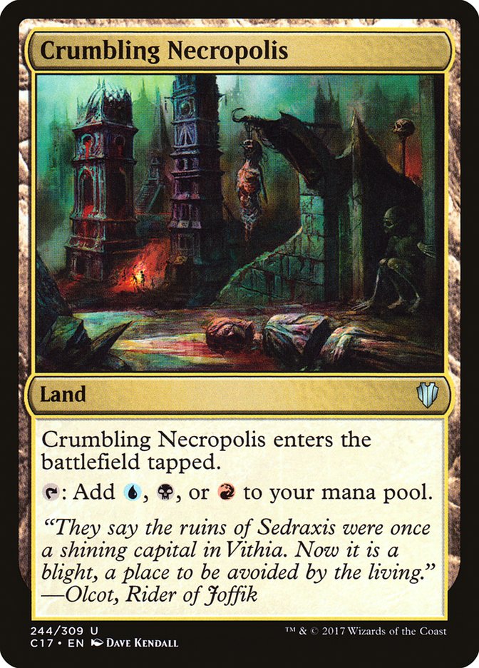 Magic | Crumbling Necropolis [Commander 2017] | The Nerd Merchant