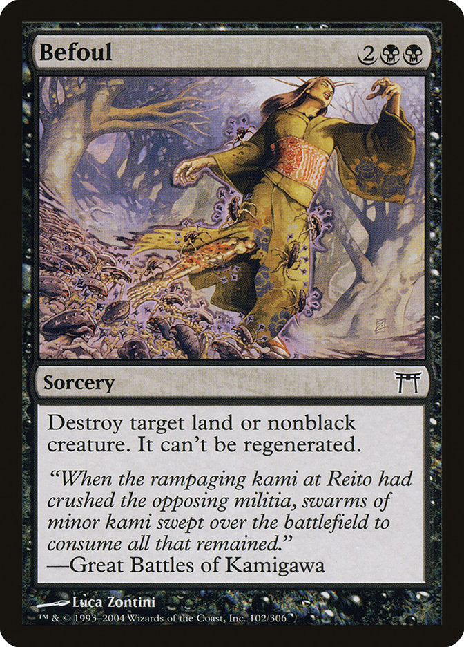 Magic | Befoul [Champions of Kamigawa] | The Nerd Merchant