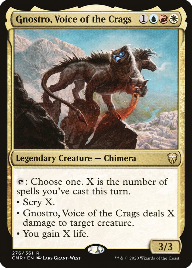 Magic | Gnostro, Voice of the Crags [Commander Legends] | The Nerd Merchant