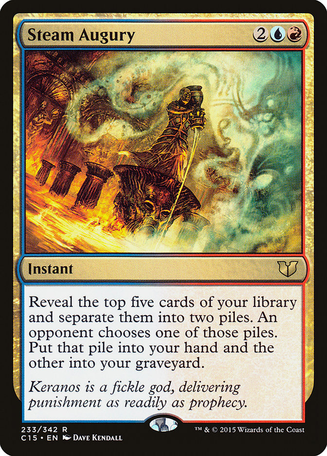 Magic | Steam Augury [Commander 2015] | The Nerd Merchant