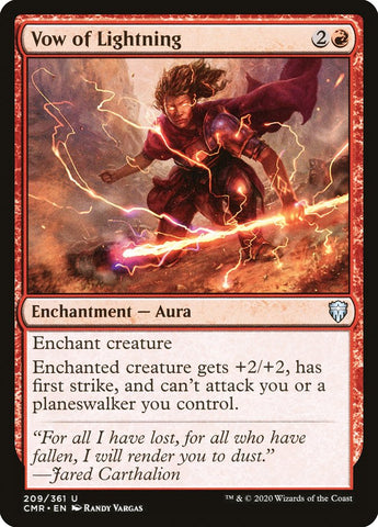 Magic | Vow of Lightning [Commander Legends] | The Nerd Merchant