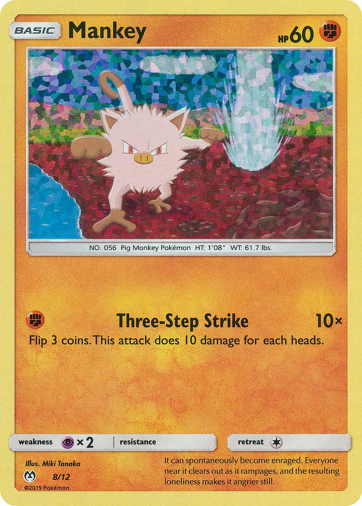 Pokemon | Mankey (8/12) [McDonald's Promos: 2019 Collection] | The Nerd Merchant