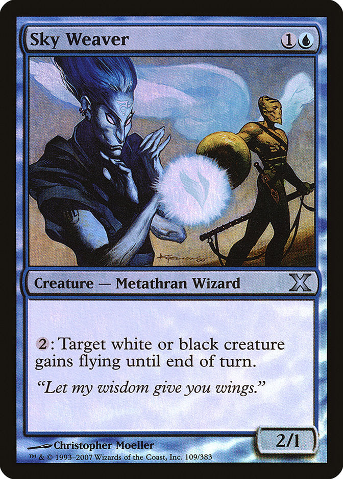Magic | Sky Weaver (Premium Foil) [Tenth Edition] | The Nerd Merchant