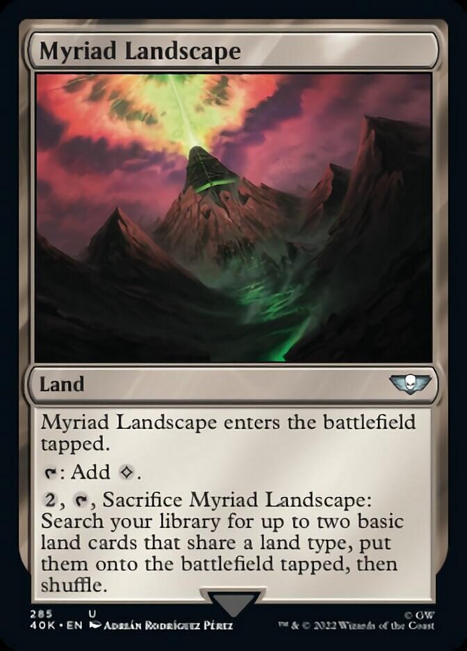 Magic | Myriad Landscape [Warhammer 40,000] | The Nerd Merchant