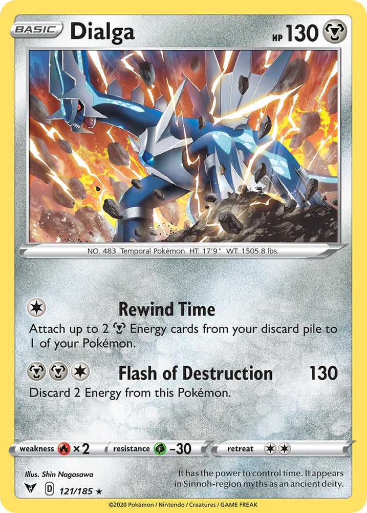 Pokemon | Dialga (121/185) [Sword & Shield: Vivid Voltage] | The Nerd Merchant